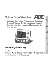 Notice ADE KT101 Thermomètre pour aliments