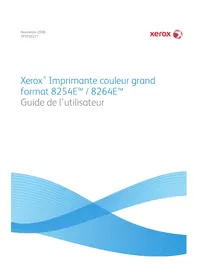 Notice XEROX 8254E Imprimante