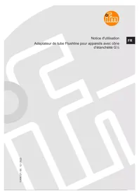 Notice IFM E43361 Accessoire de plomberie