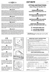 Notice Closer Pets CAT MATE 210W Animaux domestiques