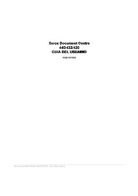 Notice XEROX DOCUMENT CENTRE 430 Photocopieur