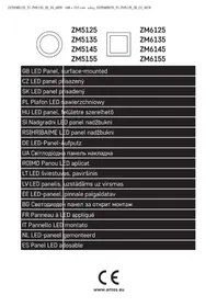 Notice Emos ZM5135 Éclairage LED