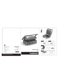Notice CUISINART GRIDDLER ELITE GR47E Grillplatte