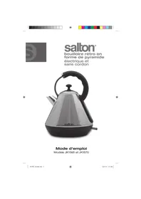 Notice Salton JK1570 Bouilloire électrique
