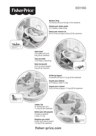 Notice FISHER-PRICE BDY86 Produits bébés