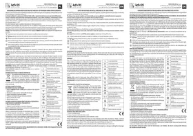 Notice Adviti ADLD6234BE27S Notice d\'utilisation