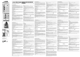 Notice sera DELTA HEATER ESERIES DH150 Chaudière