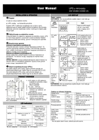 Notice FSP NANOFIT 600 Alimentation d'énergie non interruptible