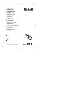Notice Bavaria by Einhell BWS 2304 Broyeur