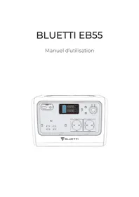 Notice BLUETTI EB55 Générateur électrique portable