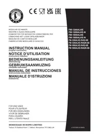 Notice Hoshizaki FM1200ALKER452NSB Eismaschine