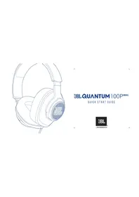 Notice JBL QUANTUM 100P Casque audio