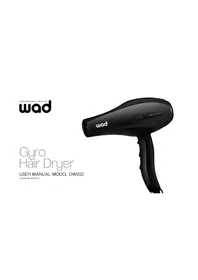 Notice WAD GYRO Sèche cheveux