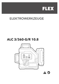 Notice Flex ALC 3360GR 10.8 Laserwaterpas