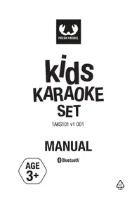 Notice FRESH N REBEL KIDS KARAOKE SET Reproduktor