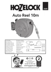 Notice HOZELOCK AUTO REEL 10M Kastelukannuletku