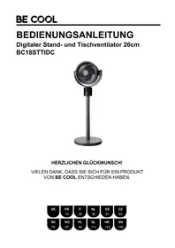 Notice Be Cool BC18STTIDC Ventilateur