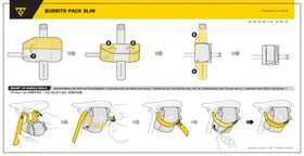 Notice Topeak BURRITO PACK SLIM Sac