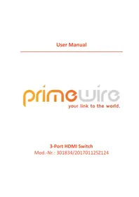 Notice Primewire 301834 Commutateur