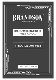 Notice Brandson 306810 Programmateur d'arrosage