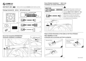 Notice Lian Li UNI FAN TL 120 Ventirad pour processeur