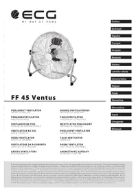 Notice ECG FF 45 VENTUS Ventilateur