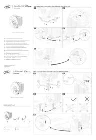 Notice DeepCool GAMMAXX 300 Système de refroidissement de matériel informatique