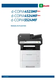 Notice OLIVETTI DCOPIA 4523MFPLUS Photocopieur