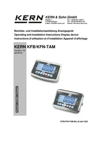 Notice Kern BFB 600K1SAM Kamera