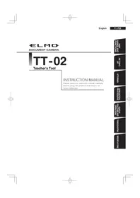 Notice Elmo TT02 Document camera