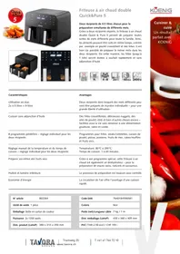 Notice KOENIG B02264 Friteuse