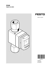 Notice Festo SFAW32TTG34EPNLKPNVBAM12 équipements de mesure
