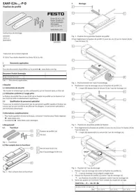 Notice Festo EAHFE2460PD6 Composant mécanique industriel