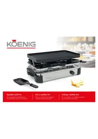 Notice KOENIG B02246 Plaque de grill
