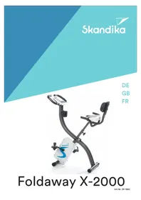 Notice Skandika FOLDAWAY X2000 Heimtrainer