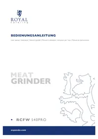 Notice Royal Catering RCFW 540PRO Tritacarne