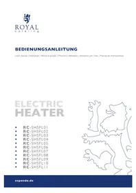 Notice Royal Catering RCSHSFL04 Scaldavivande