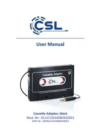 Notice CSL 300963 Accessoire audio