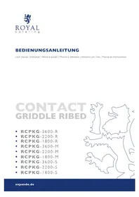 Notice Royal Catering RCPKG3600S Piastra per griglia