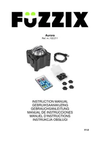 Notice Fuzzix AURORA Éclairage