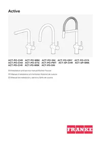 Notice FRANKE ACTPDCHR Robinet