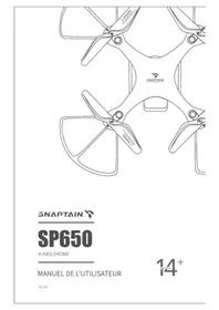 Notice Snaptain SP650 Drone