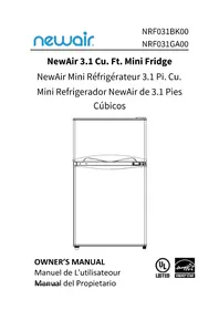 Notice NewAir NRF033BK00 Fridge