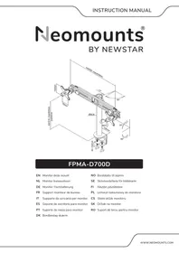Notice NeoMounts FPMAD700D Support écran plat