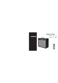 Notice NUX MIGHTY 40 BT Ampli guitare