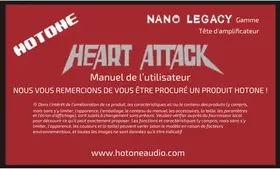 Notice Hotone HEART ATTACK Amplificateur audio