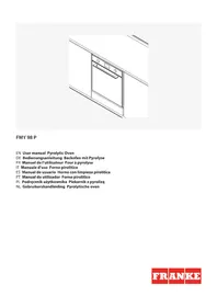 Notice FRANKE MYTHOS FMY 98 P Oven
