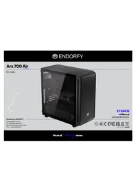 Notice ENDORFY ARX 700 AIR Unite Centrale