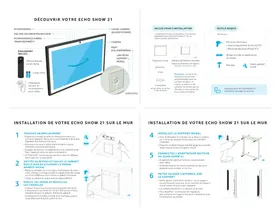 Notice AMAZON ECHO SHOW 21 Haut-parleur