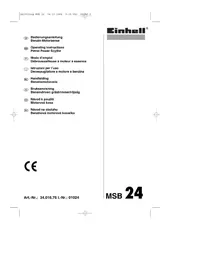 MSB 24 EINHELL
